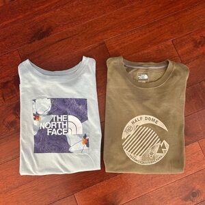The North Face Mens Graphic Tees - Half Dome and Logo